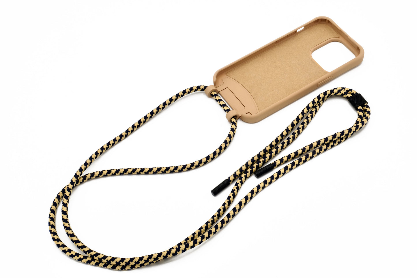 iPhone 2in1 Macadamia - modulare Handykette mit Seil