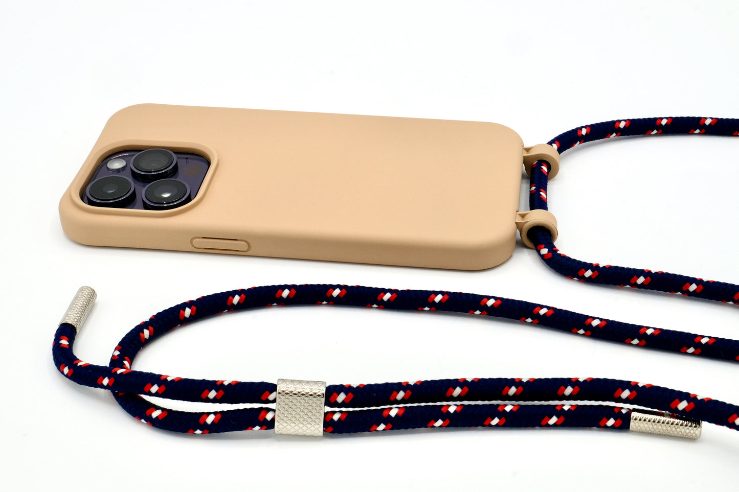 iPhone 2in1 Macadamia - modulare Handykette mit Seil