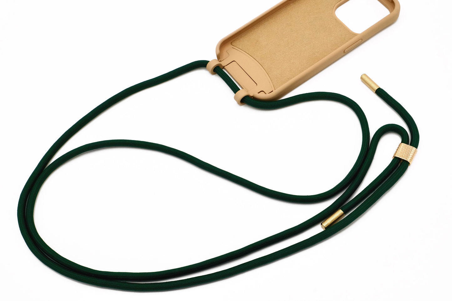 iPhone 2in1 Macadamia - modulare Handykette mit Seil