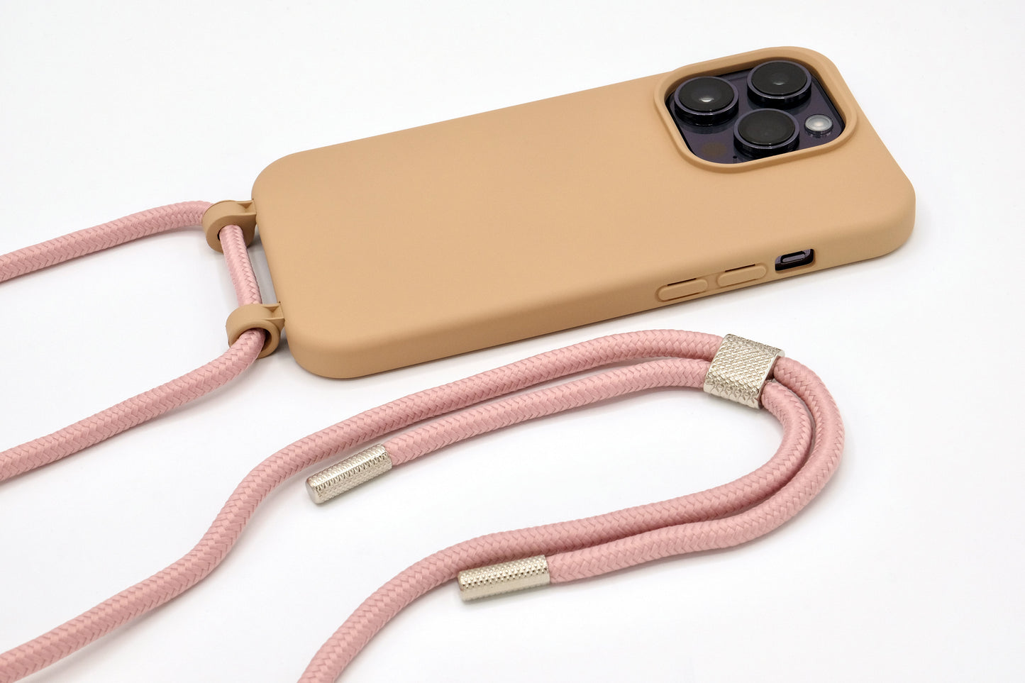 iPhone 2in1 Macadamia - modulare Handykette mit Seil