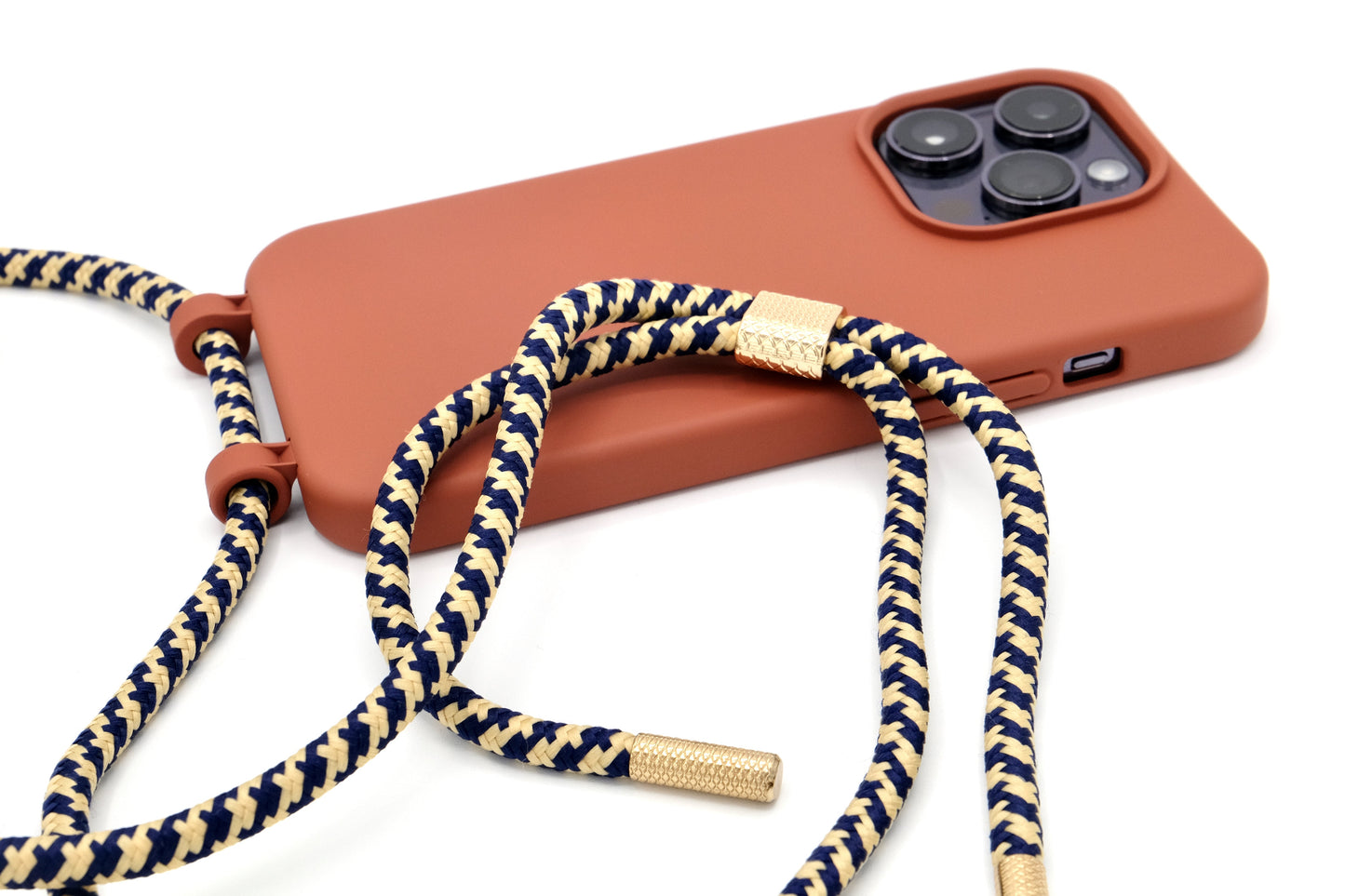 iPhone 2in1 Brick - modular Handykette mit Seil