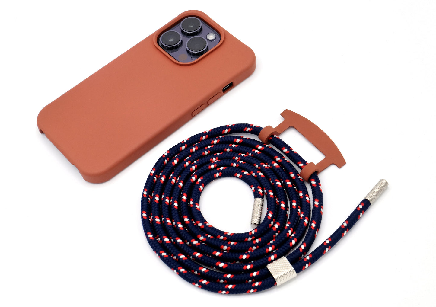 iPhone 2in1 Brick - modular Handykette mit Seil
