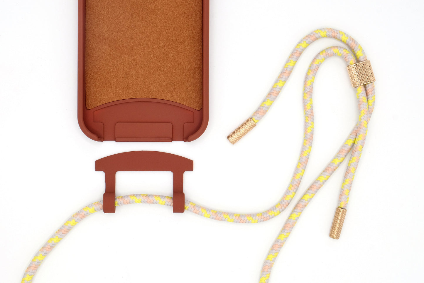 iPhone 2in1 Brick - modular Handykette mit Seil
