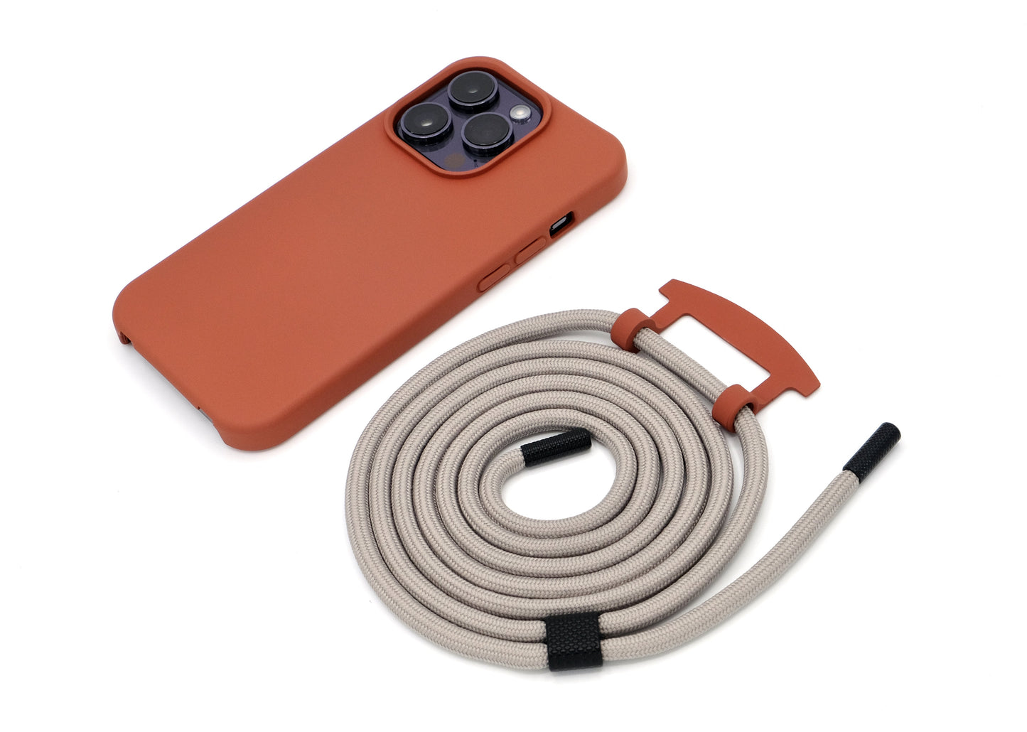 iPhone 2in1 Brick - modular Handykette mit Seil