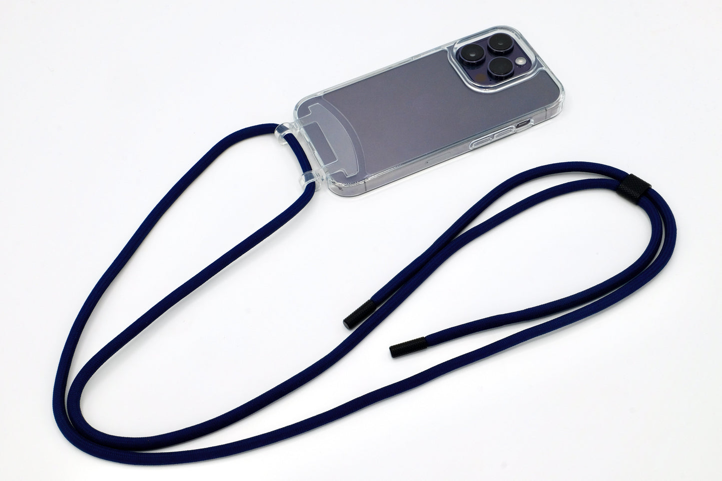 iPhone 2in1 Transparent - modulare Handykette mit Seil