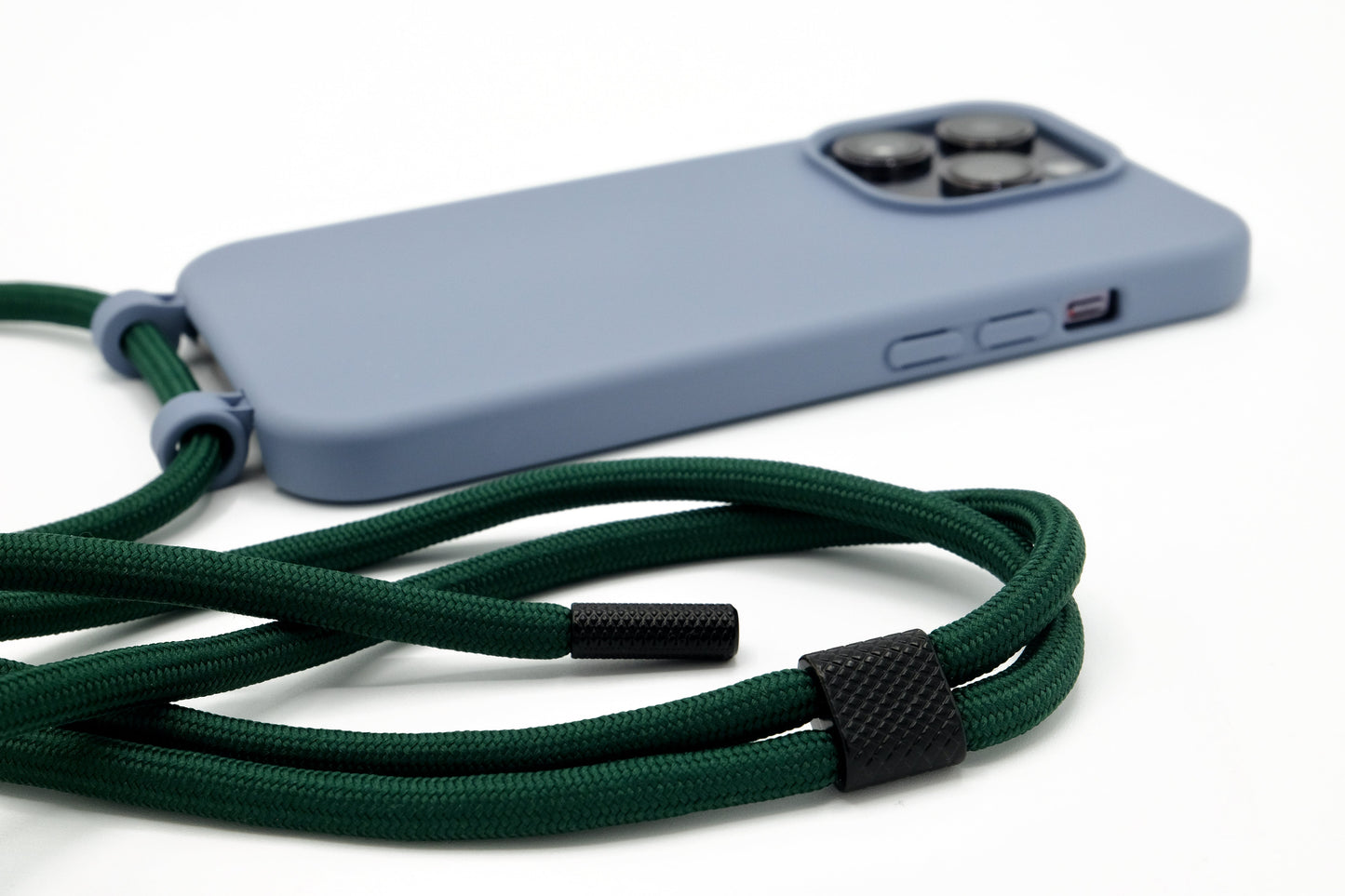 iPhone 2in1 Lavendel - modulare Handykette mit Seil