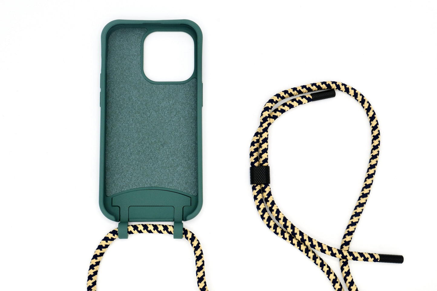 iPhone 2in1 Petrol - modulare Handykette mit Seil