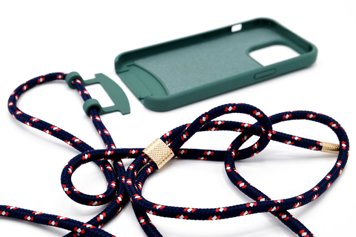 iPhone 2in1 Petrol - modulare Handykette mit Seil