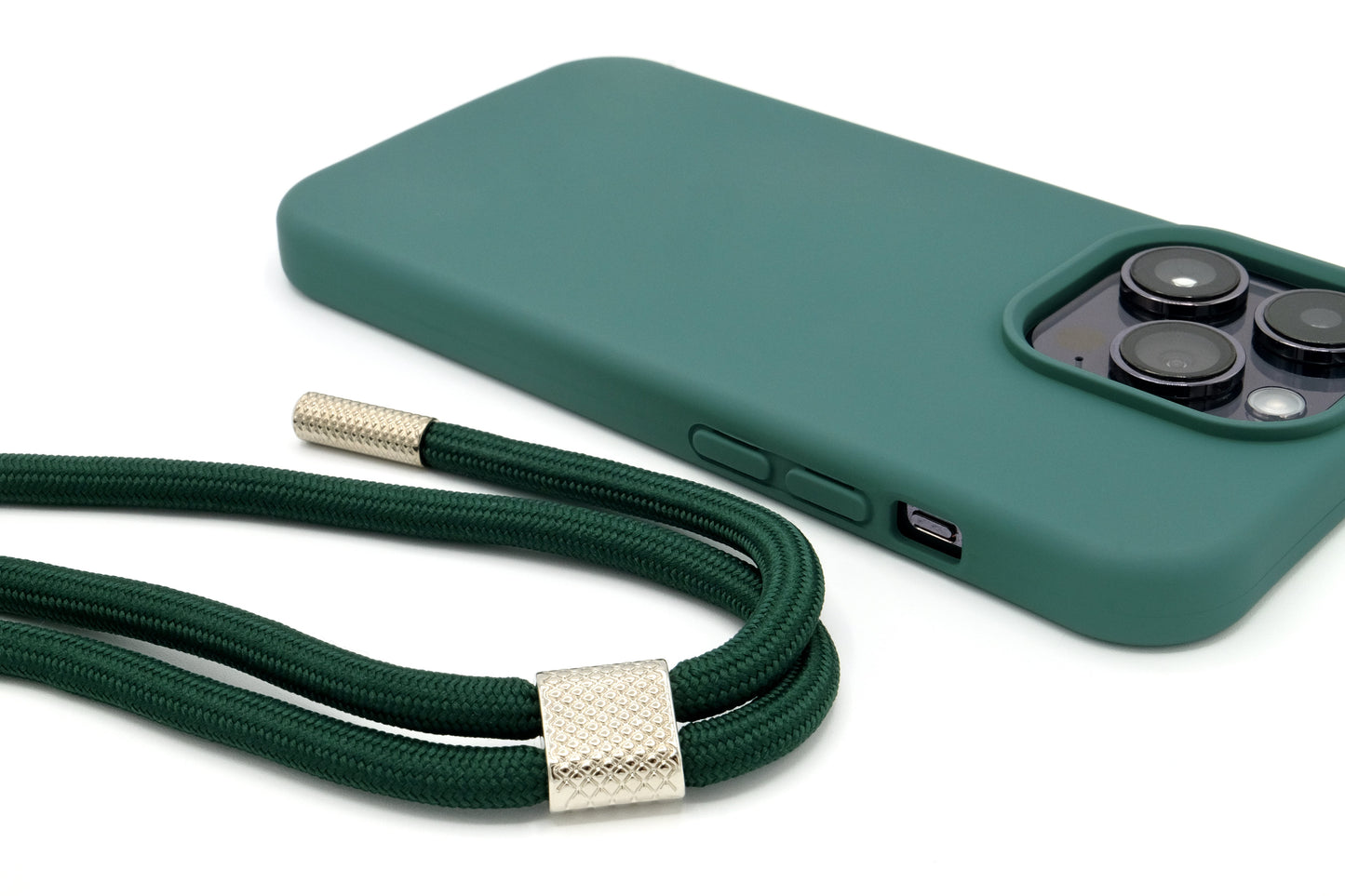 iPhone 2in1 Petrol - modulare Handykette mit Seil