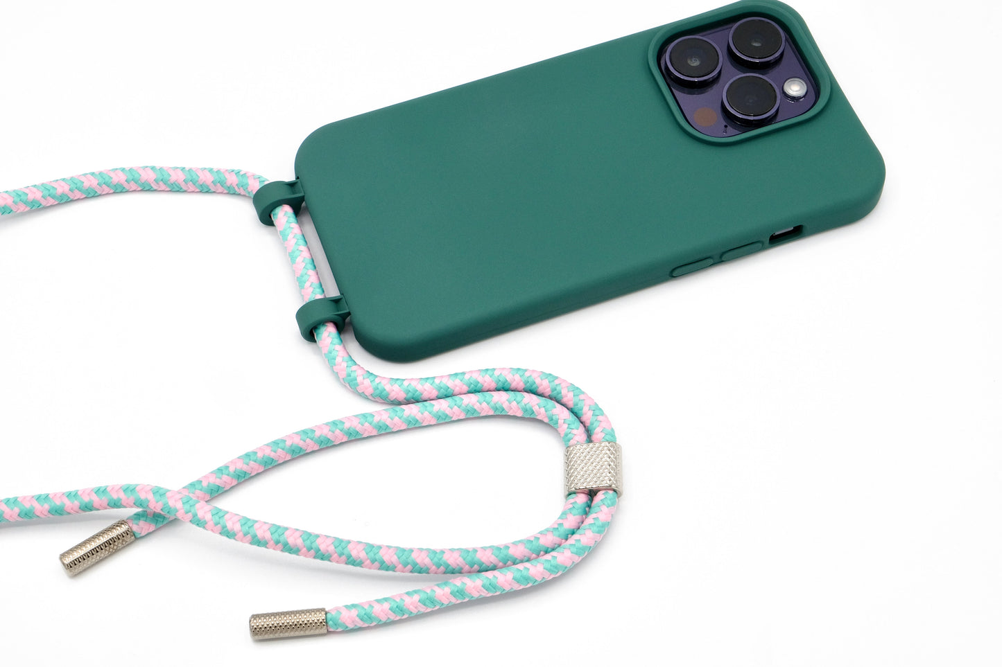 iPhone 2in1 Petrol - modulare Handykette mit Seil