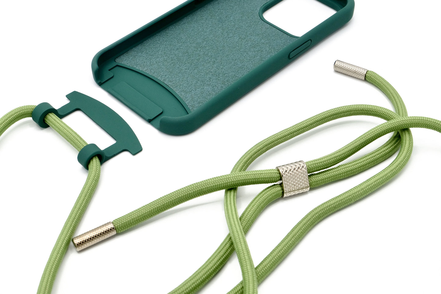 iPhone 2in1 Petrol - modulare Handykette mit Seil