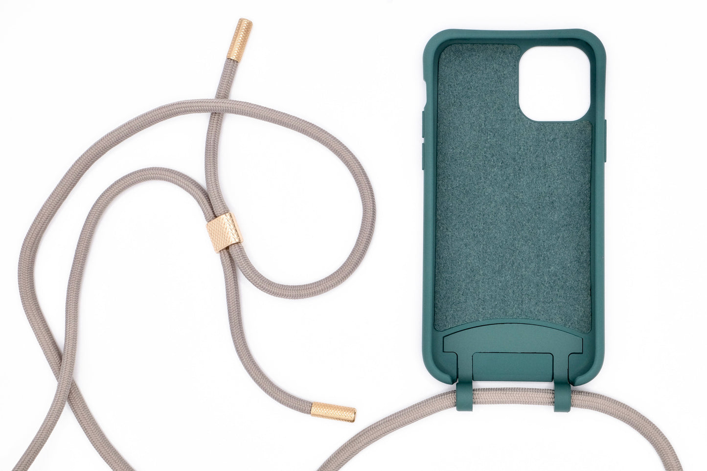 iPhone 2in1 Petrol - modulare Handykette mit Seil