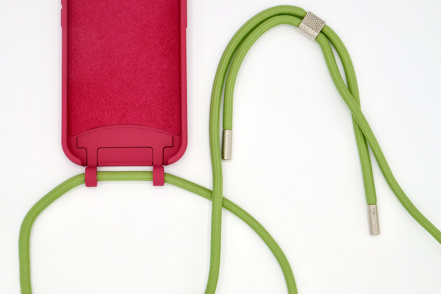 iPhone 2in1 Raspberry - modulare Handykette mit Seil