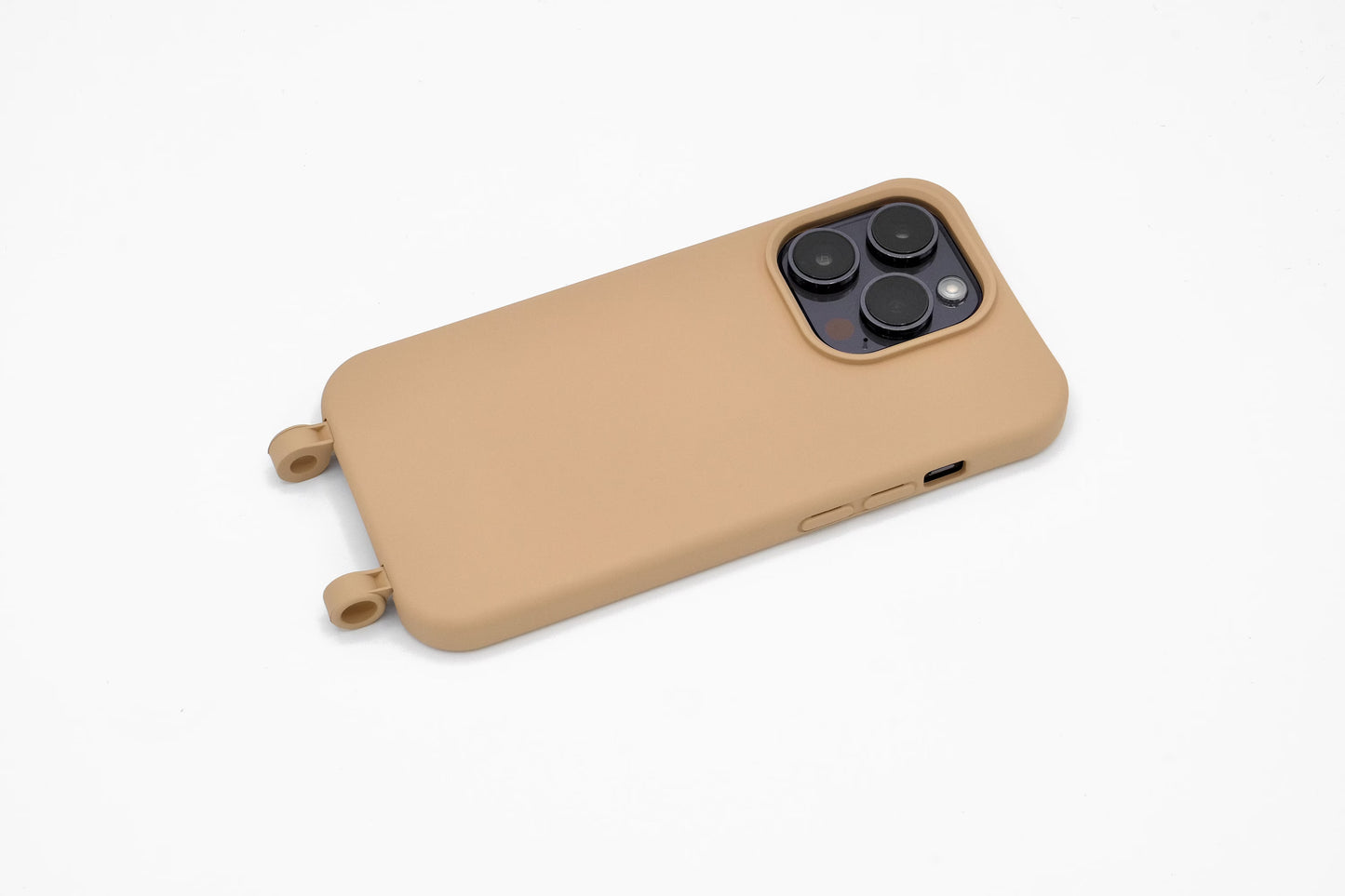 2in1 Hülle mit Ösenclip Macadamia