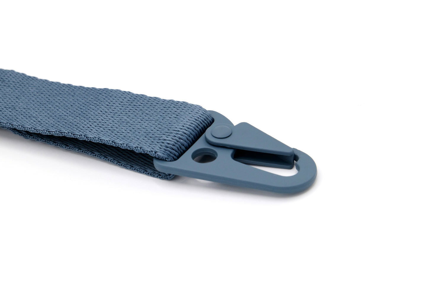 Handykette - Gurt mit Karabinern Blaugrau
