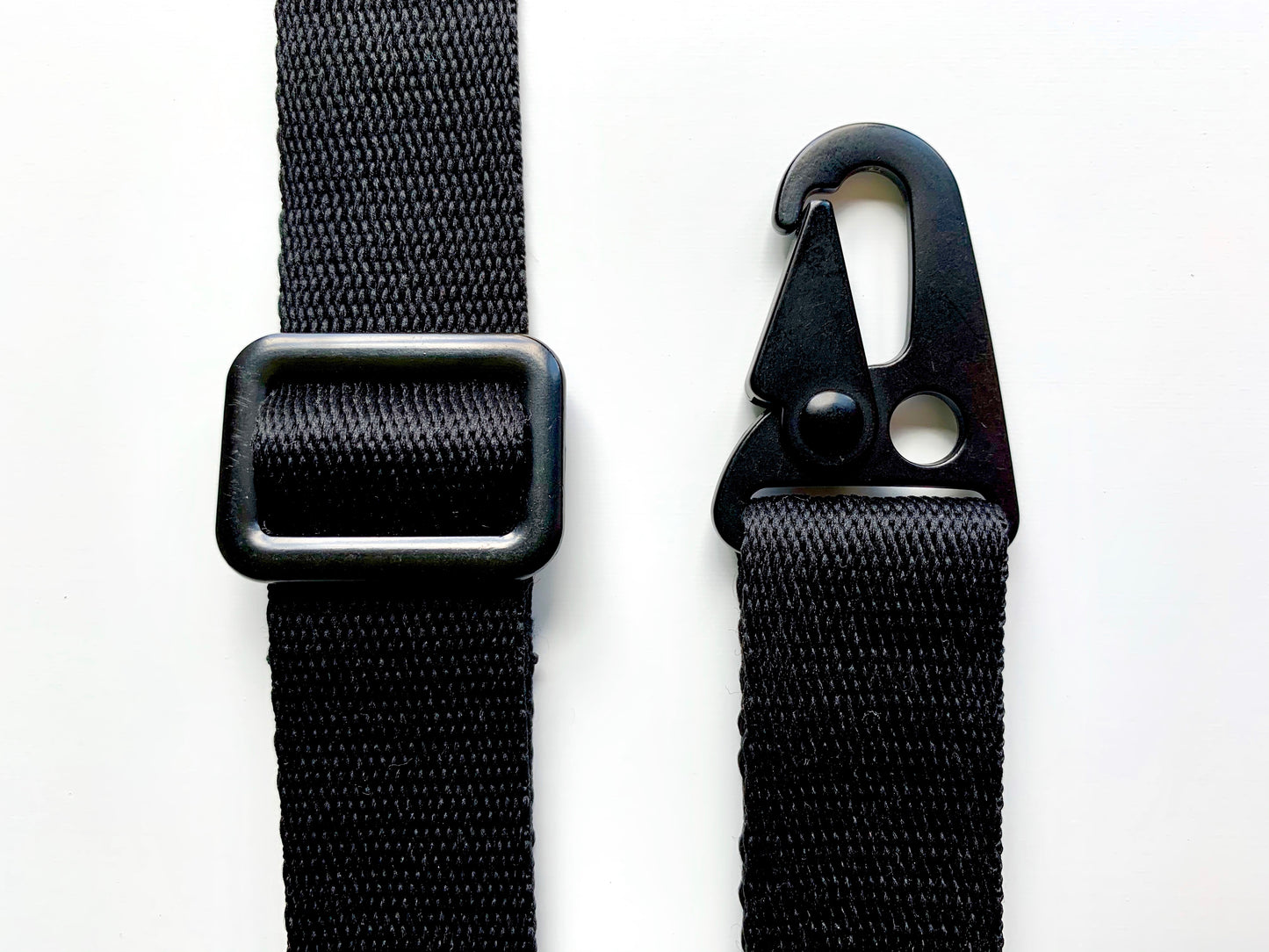 Handykette - Gurt mit Karabinern Schwarz