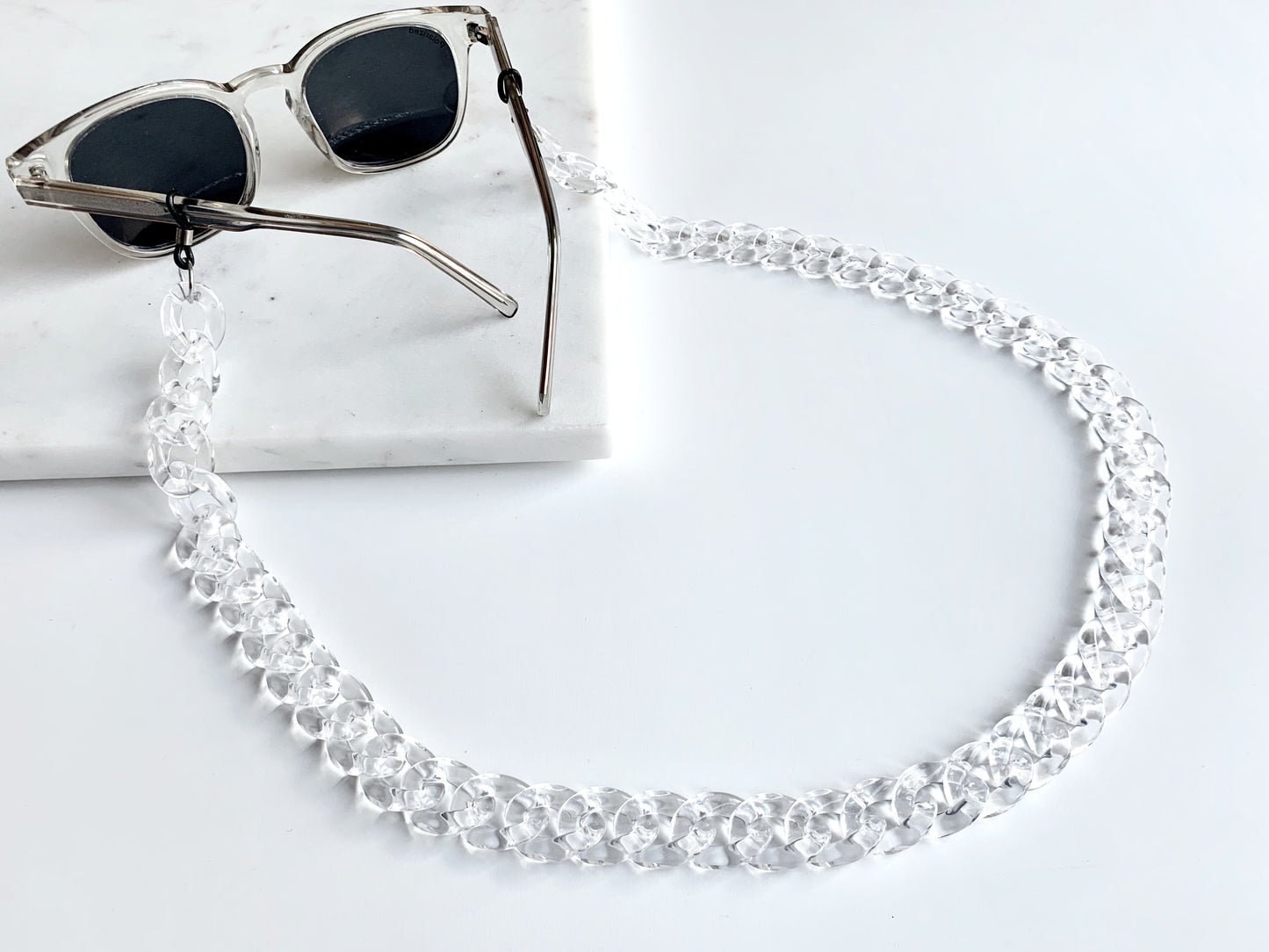 Brillenkette Größe S Transparent