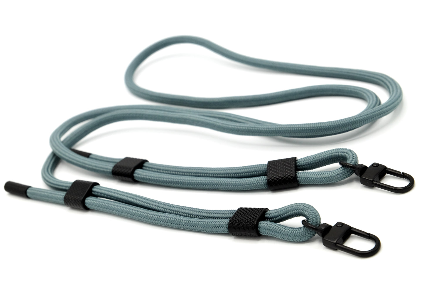 Handykette - Karabinerkordel Blaugrau