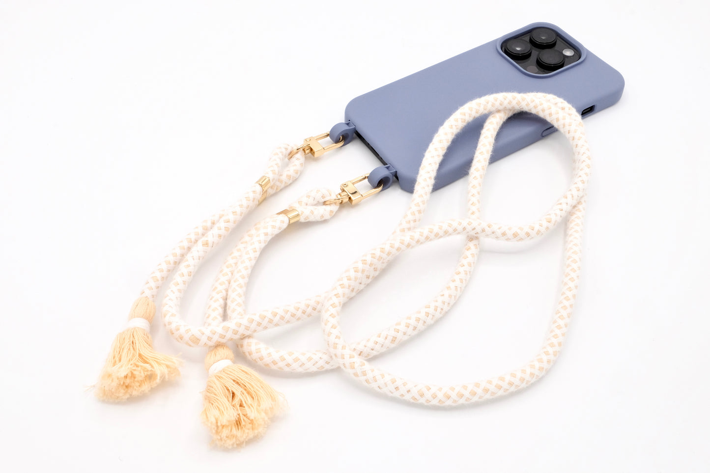 2in1 Hülle mit Ösenclip Lavendel