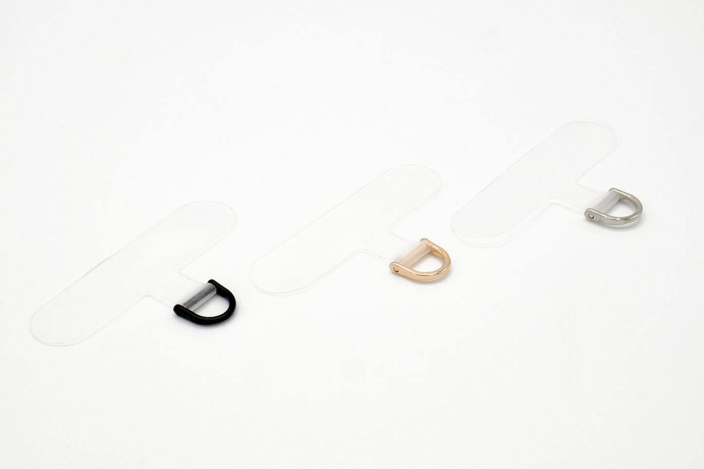 Universal Handykette Kordel mit Karabiner Blaugrau