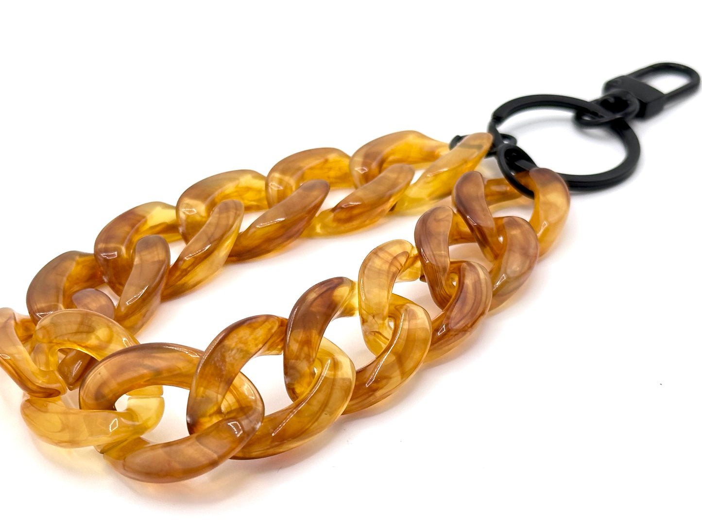 Schlüsselanhänger mit Karabiner Bernstein