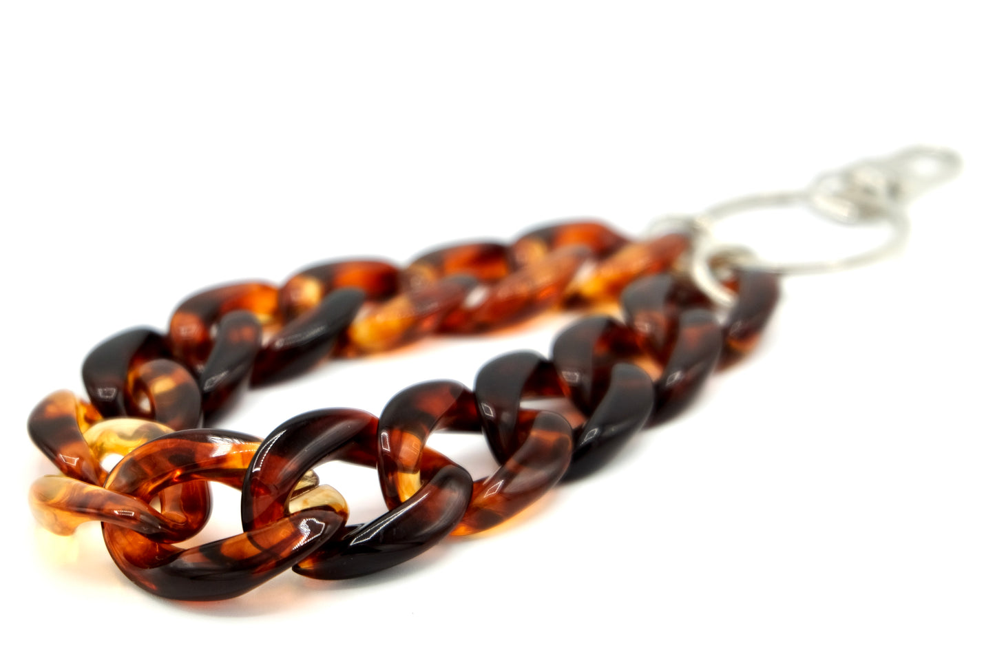 Schlüsselanhänger mit Karabiner Havanna