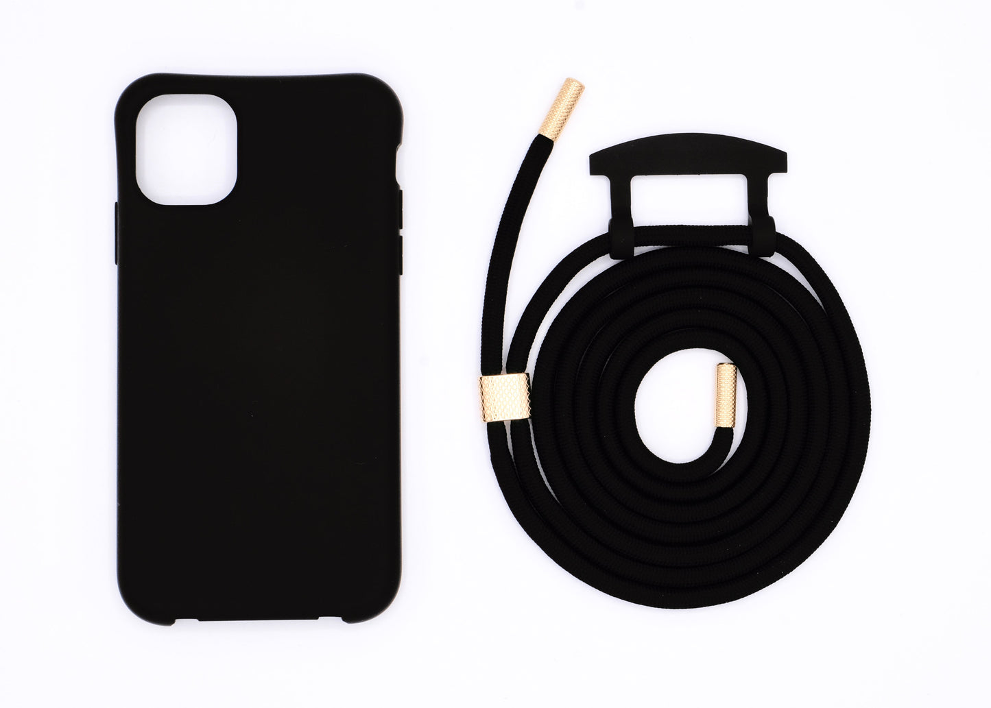 Samsung 2in1 Schwarz - modulare Handykette mit Seil