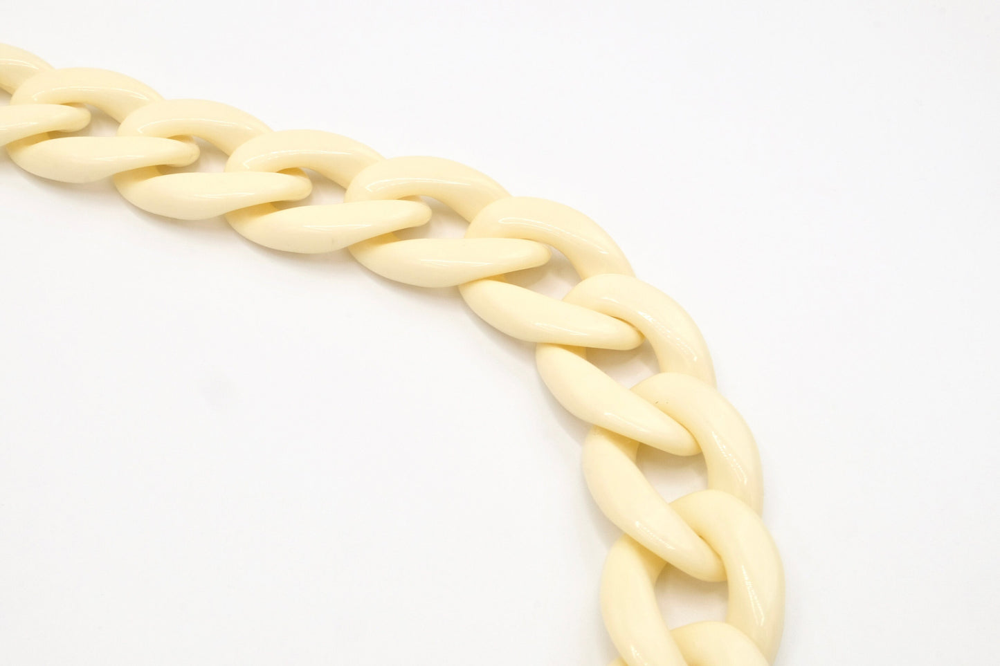 Brillenkette Größe M Creme