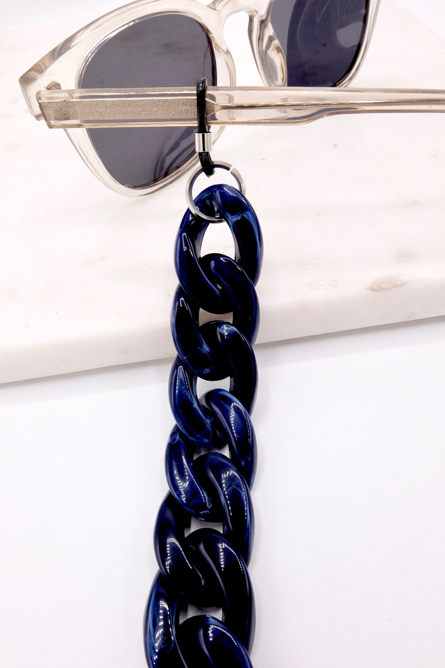 Brillenkette Größe M Dunkelblau