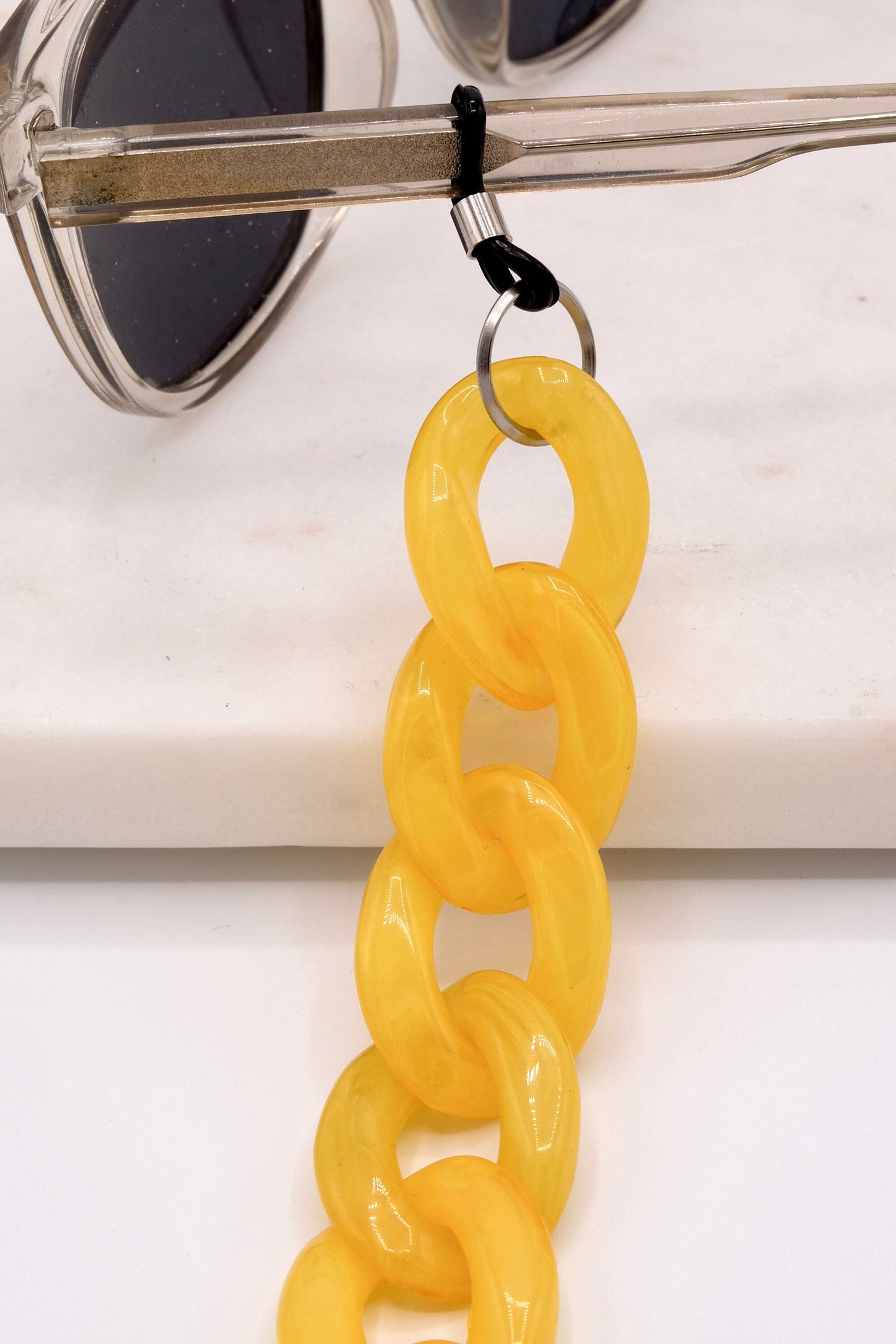 Brillenkette Größe M Gelb