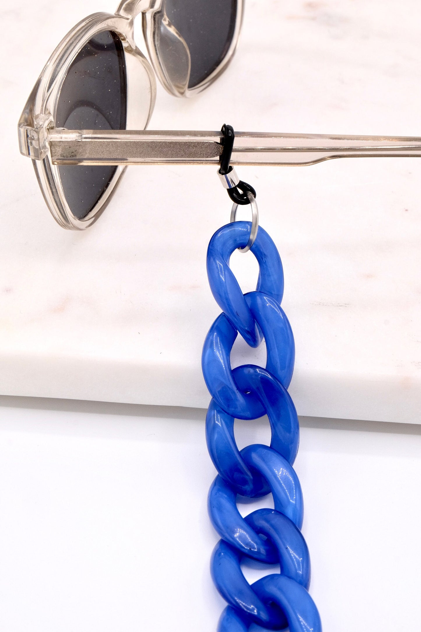 Brillenkette Größe M Azurblau