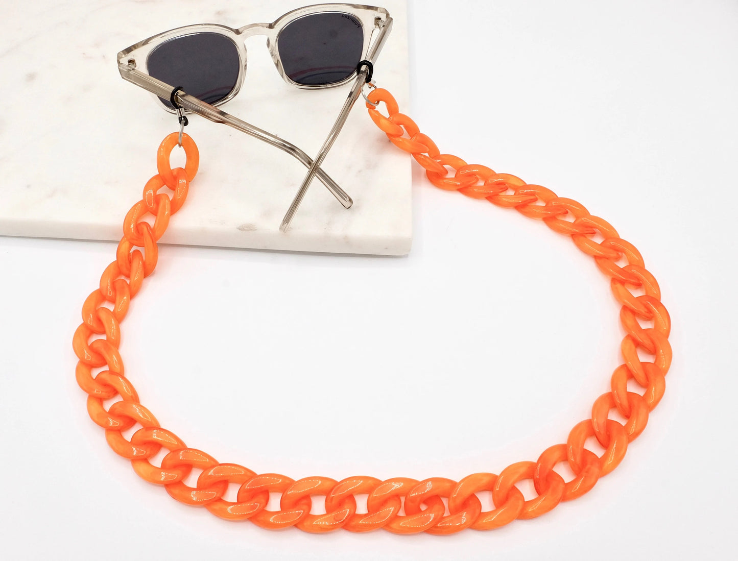Brillenkette Größe M Orange