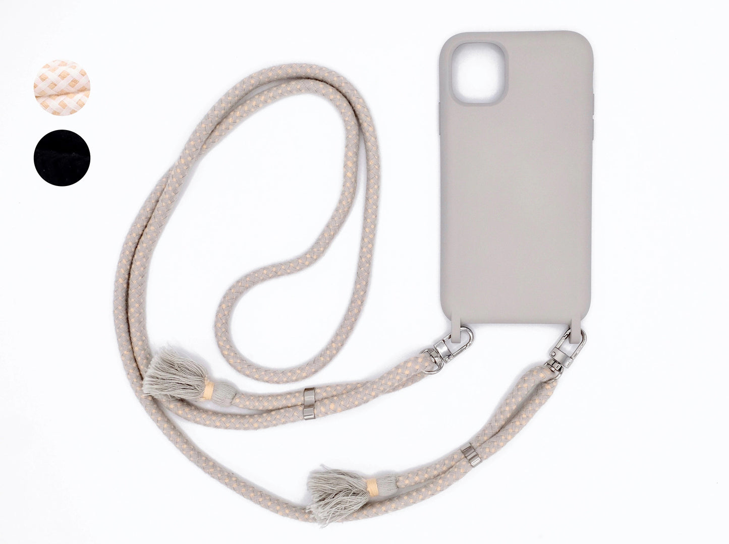 Case mit Ösen "Silk Touch" Stone