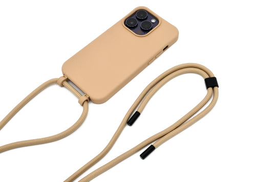 iPhone 2in1 Macadamia - modulare Handykette mit Seil