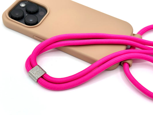 iPhone 2in1 Macadamia - modulare Handykette mit Seil iPhone 17 Pro