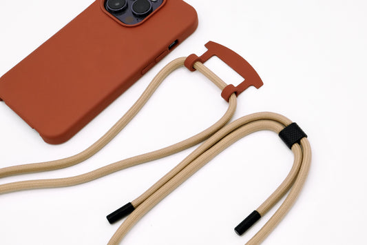 iPhone 2in1 Brick - modular Handykette mit Seil