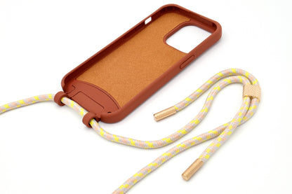 iPhone 2in1 Brick - modular Handykette mit Seil