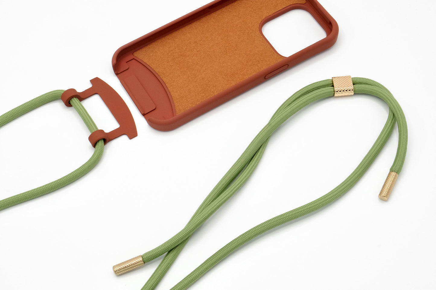 iPhone 2in1 Brick - modular Handykette mit Seil