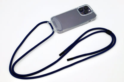 iPhone 2in1 Transparent - modulare Handykette mit Seil