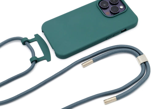iPhone 2in1 Petrol - modulare Handykette mit Seil