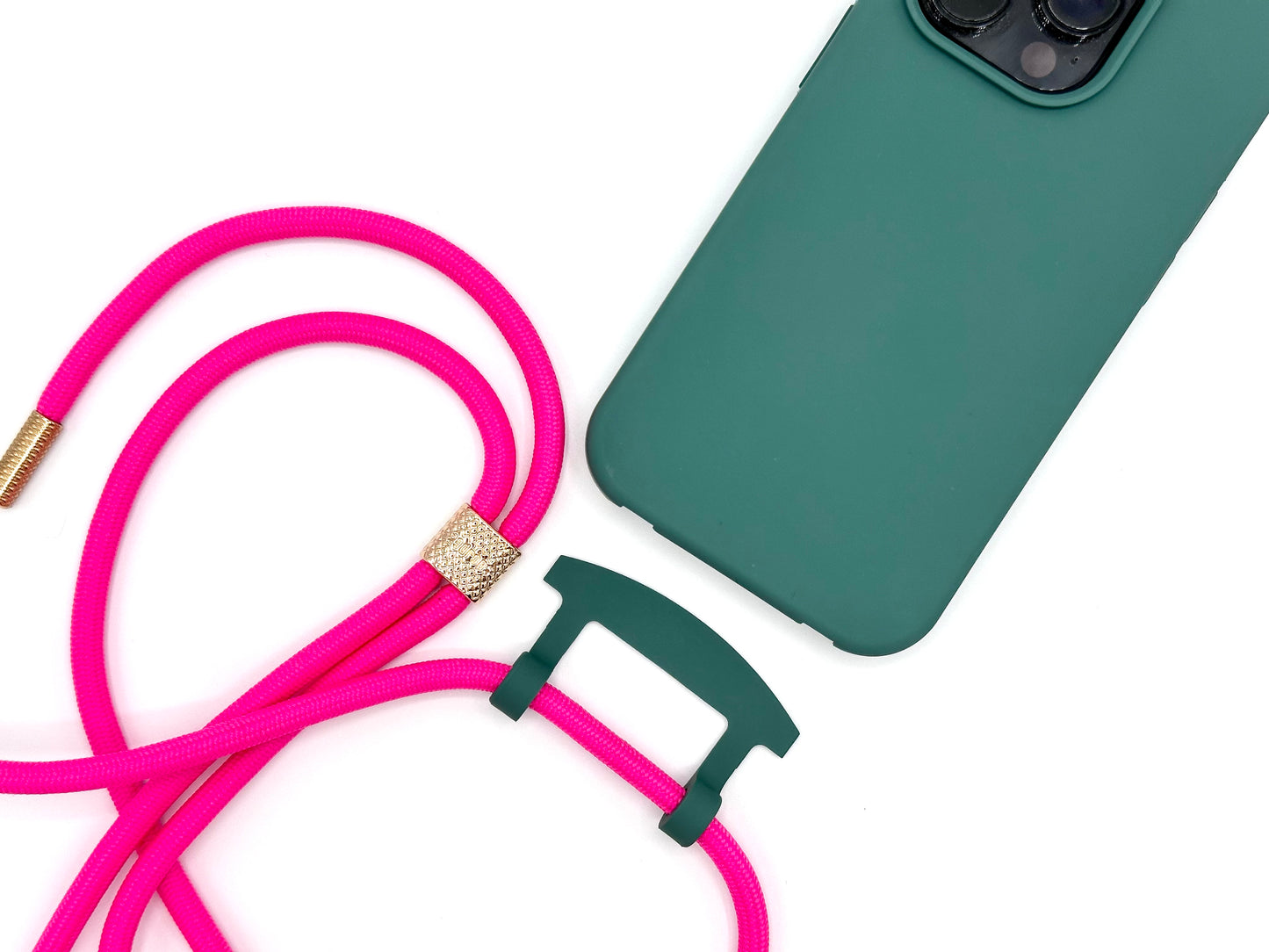 iPhone 2in1 Petrol - modulare Handykette mit Seil