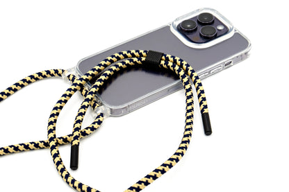 iPhone Handykette - transparente Hülle mit Wechselseil