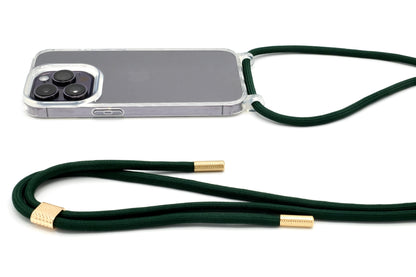 iPhone Handykette - transparente Hülle mit Wechselseil
