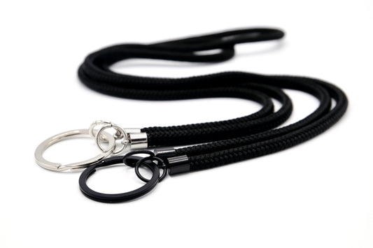 Schlüsselband Schwarz
