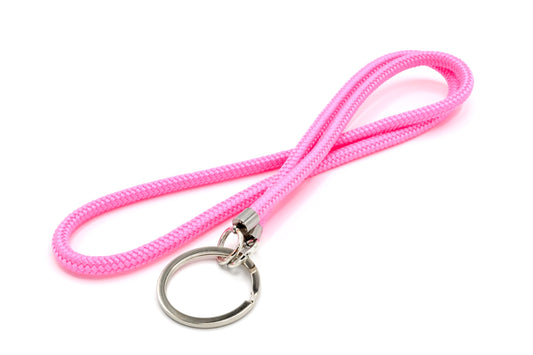 Schlüsselband Neon Rosa