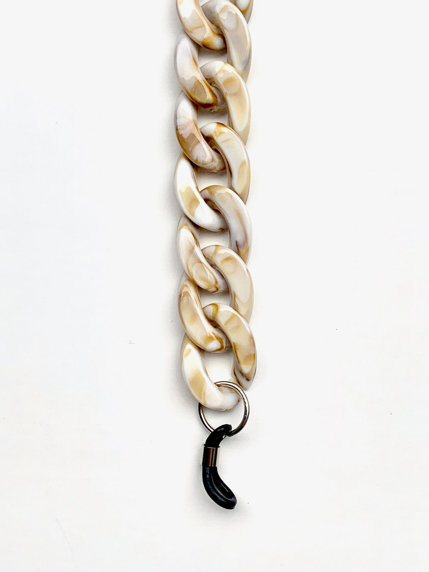 Brillenkette Größe S Beige