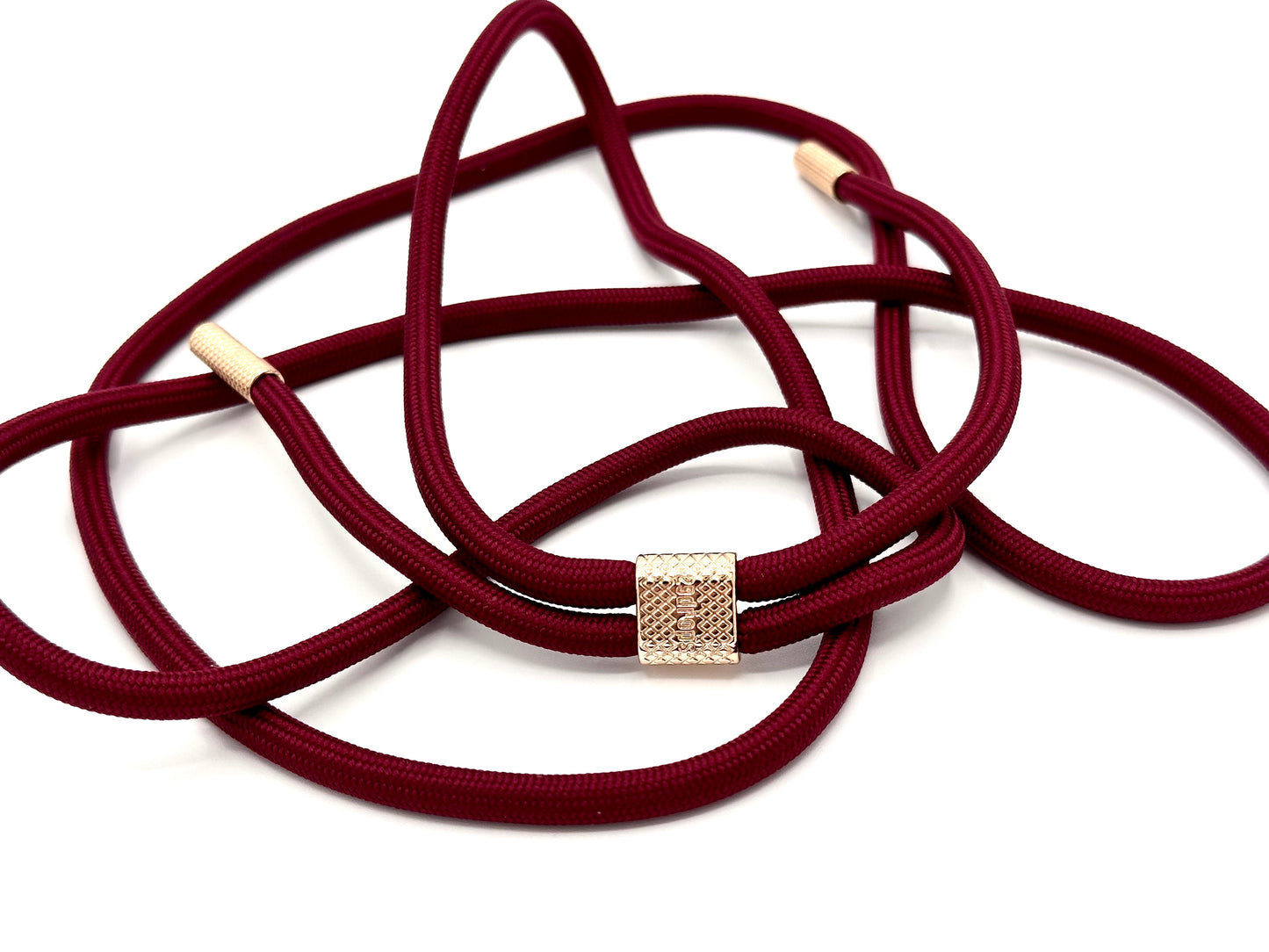 Handykette - Seil zum Schrauben Bordeaux Rot