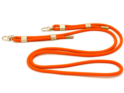 Handykette - Karabinerkordel Neon Orange