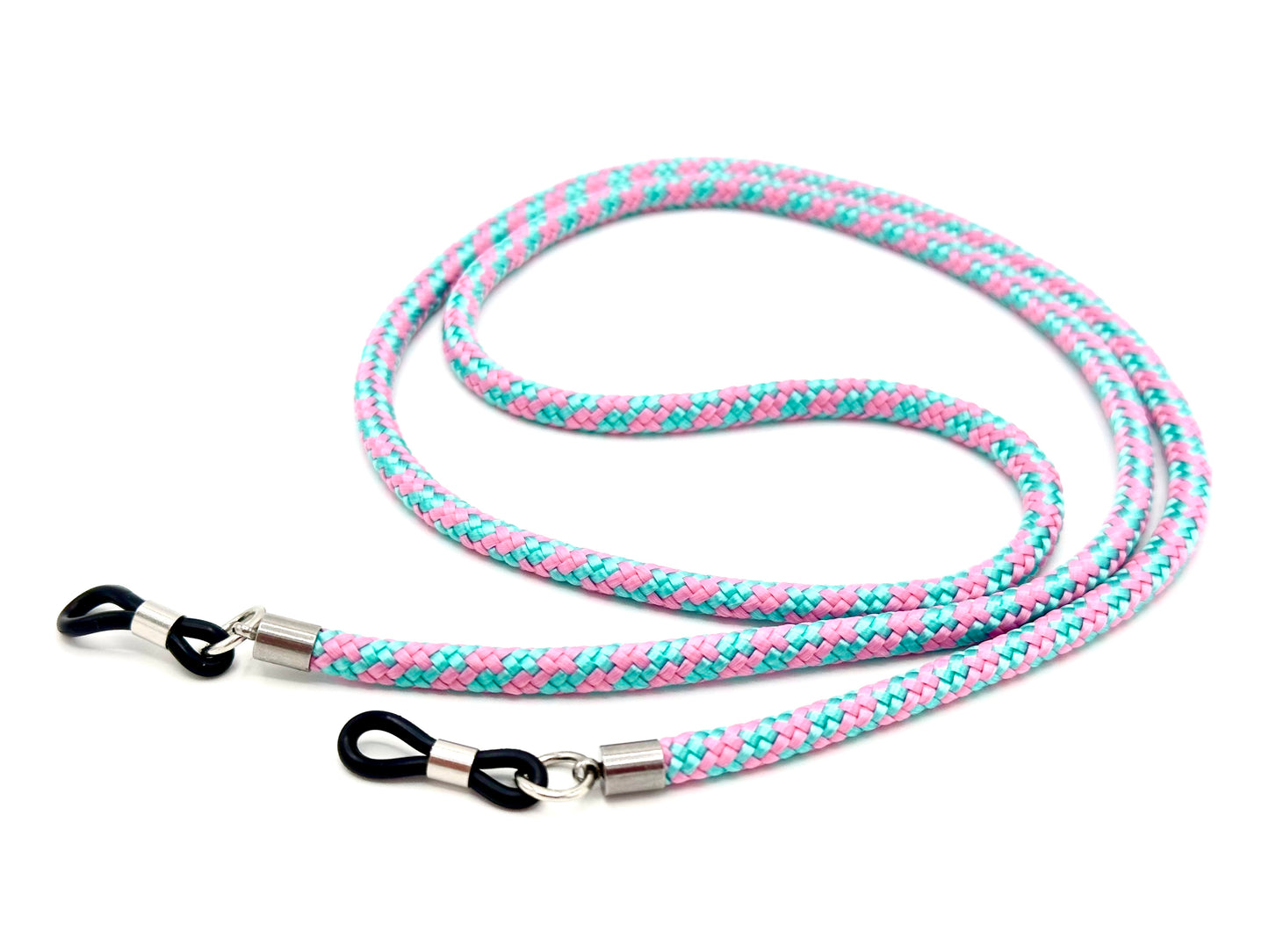 Brillenband 4mm Rosa/Mint