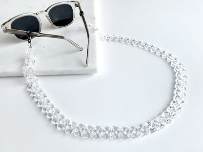 Brillenkette Größe S Transparent